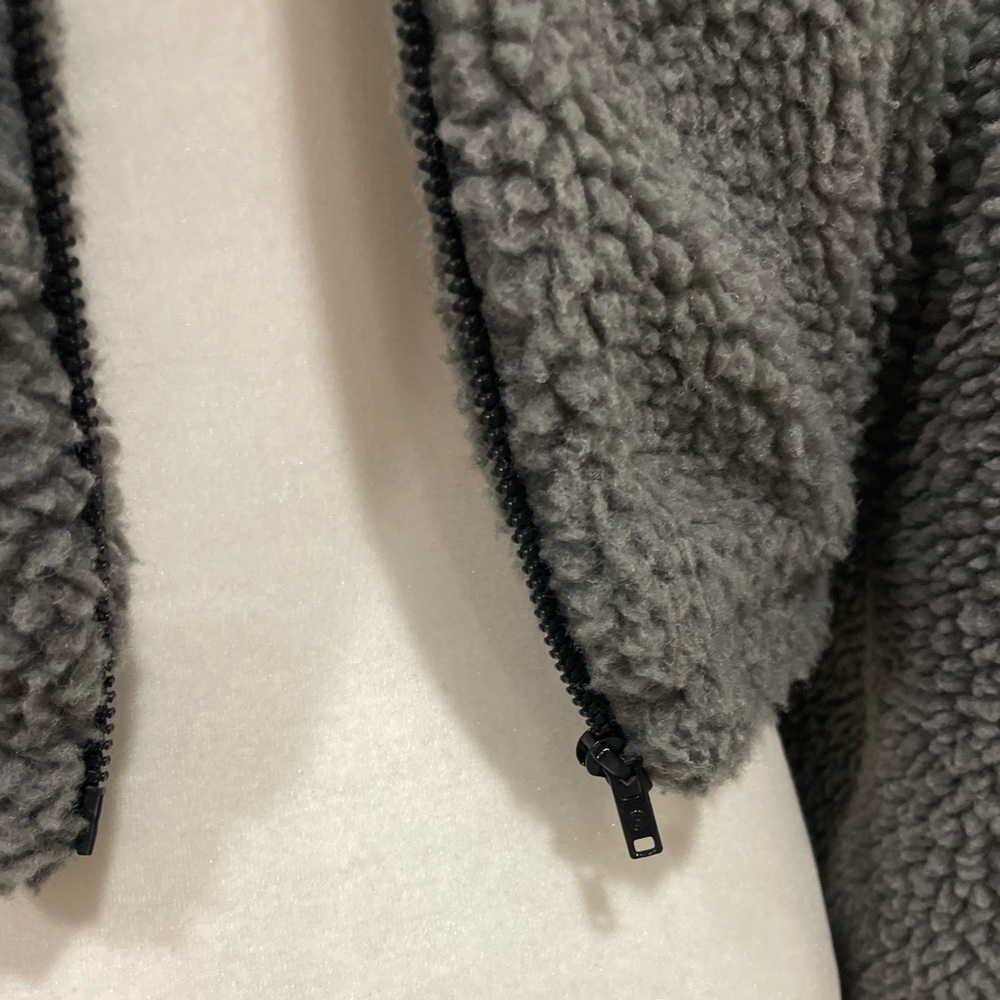 Crop teddy jacket - Picture 5 of 9